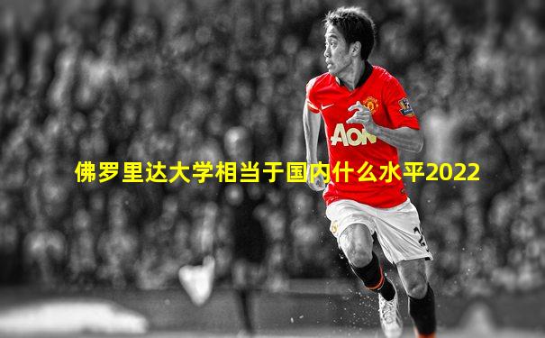 佛罗里达大学相当于国内什么水平2022