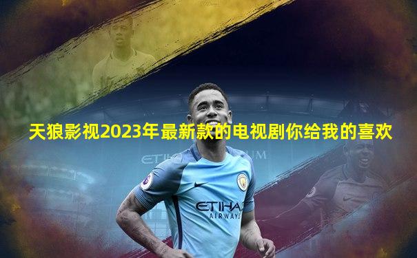天狼影视2023年最新款的电视剧你给我的喜欢