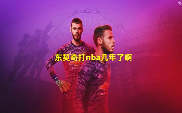 东契奇打nba几年了啊